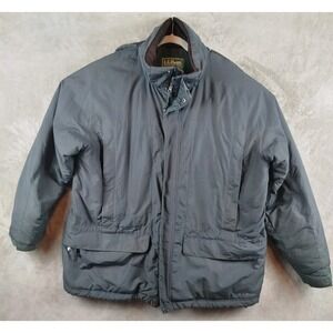 VTG L.L. Bean Rugged Ridge Ski Jacket Parka Mens XXL Green Primaloft Insulated
